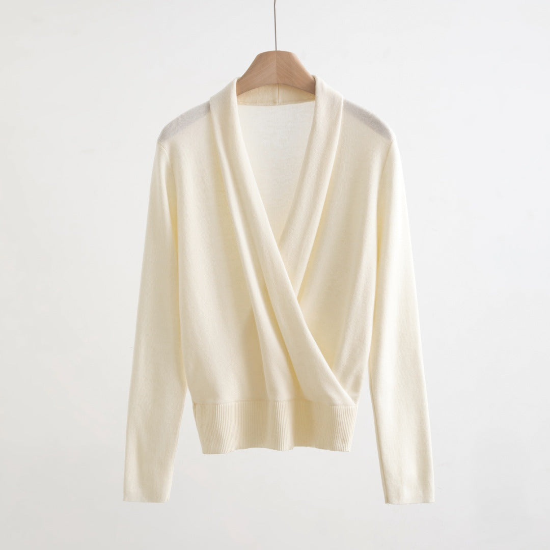 Women's Design Sense Simple Temperament Top Fashion Sweaters