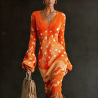 ECCENTRIC WOOL CAMO DRESS