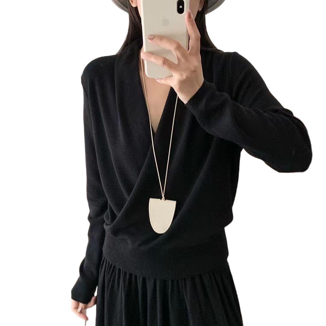 Women's Design Sense Simple Temperament Top Fashion Sweaters